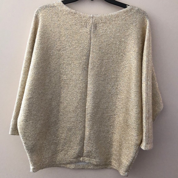 Worthington polar bear w foil Top Size L New - Picture 5 of 6